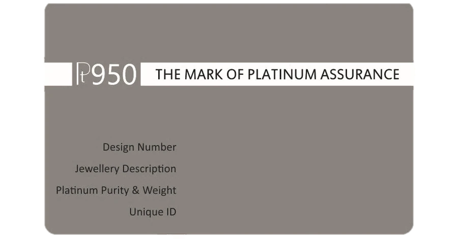 Pt950 purity assurance