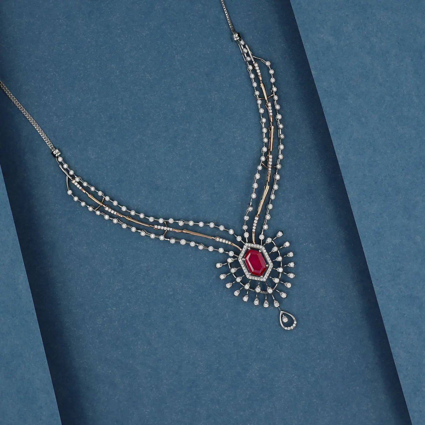 Platinum jewellery photograph