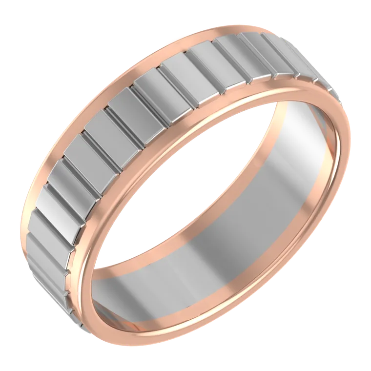 Platinum Days of Love Couple Bands PGPRN1714-M