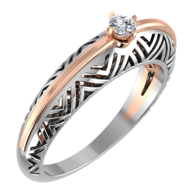 Platinum Days of Love Couple Bands PGWDRN1411 / F