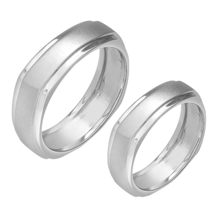 Platinum Days of Love Couple Bands PPR00568-PPR00569