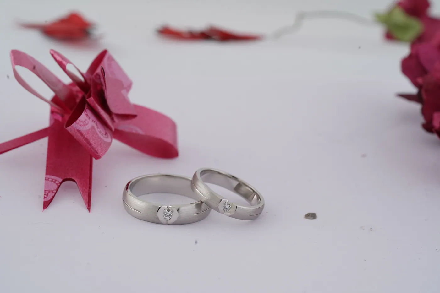 Platinum couple bands