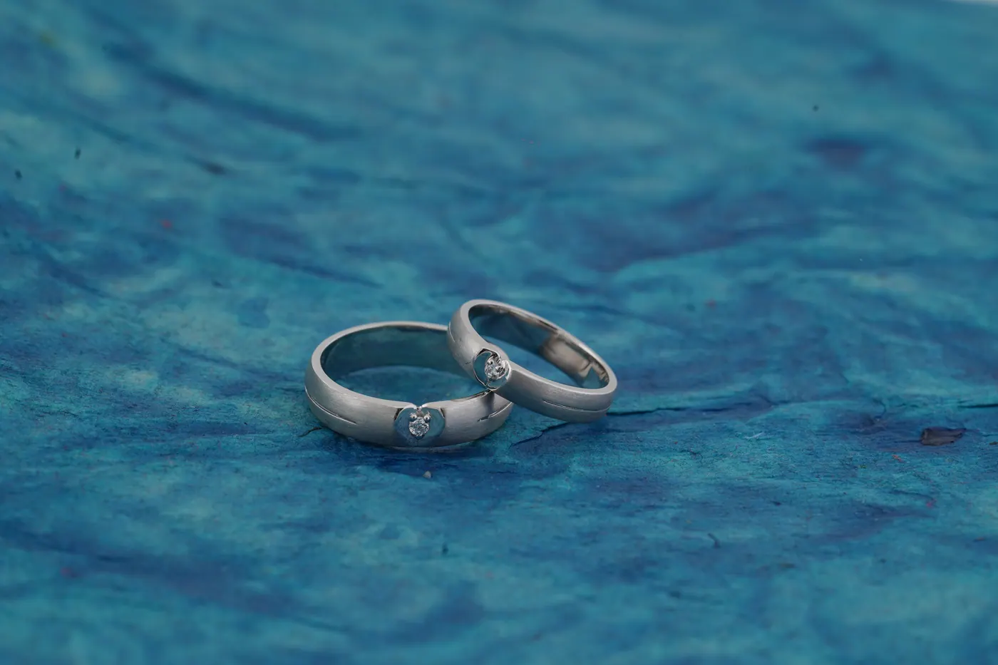 Pride N Perfect platinum couple set