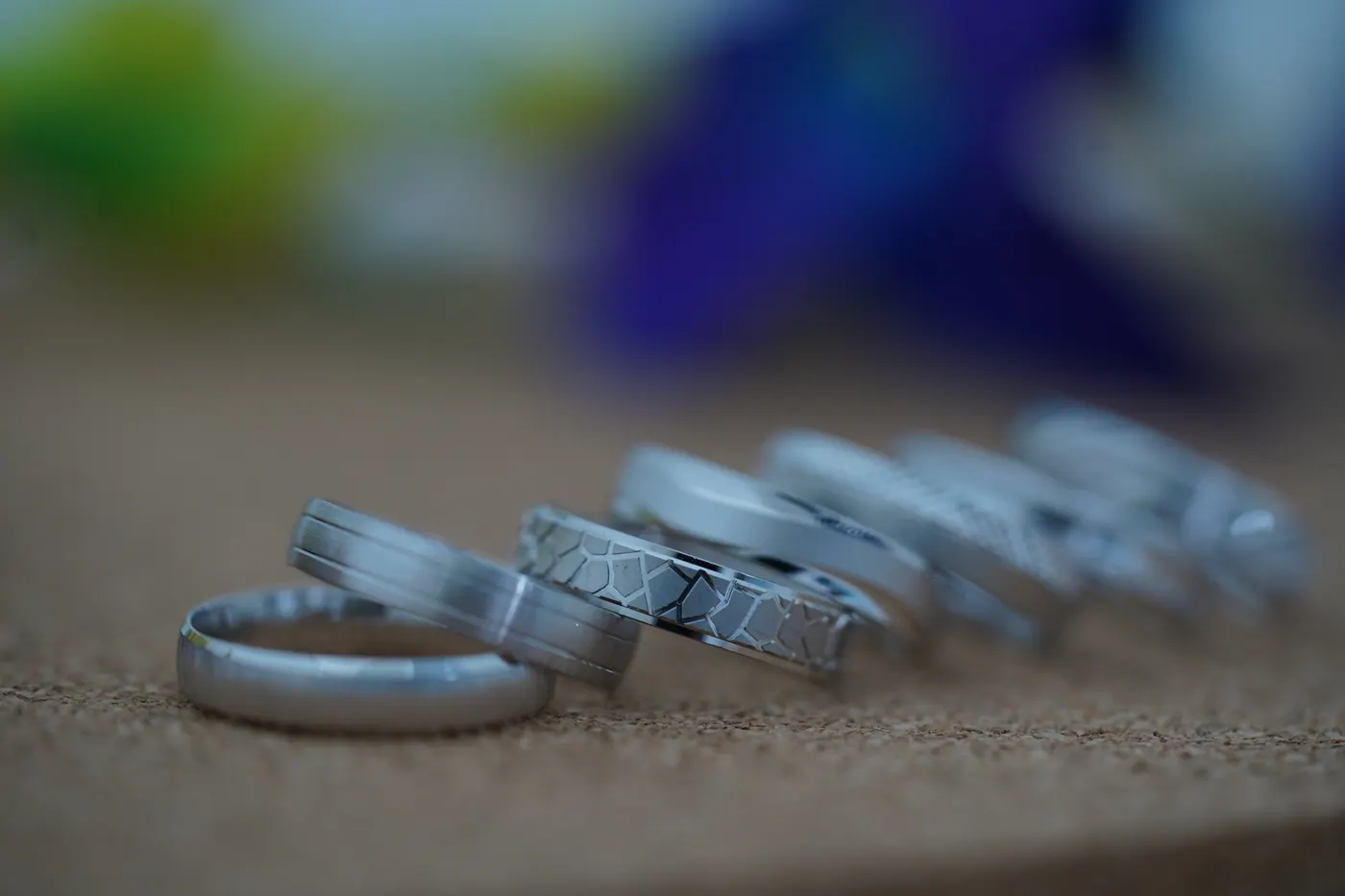 Platinum couple bands