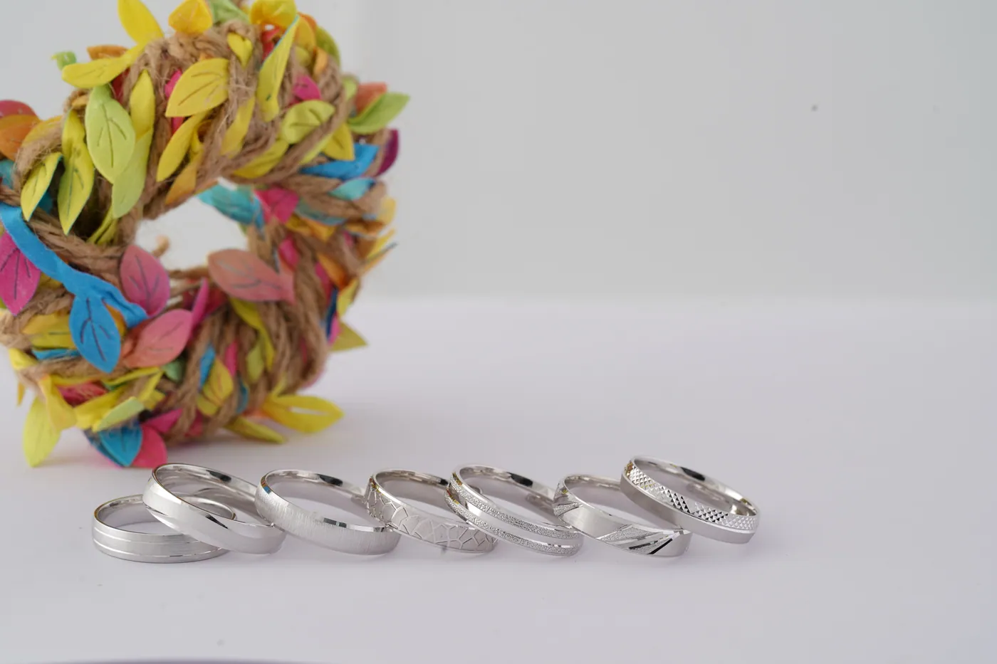 Platinum jewellery for couples