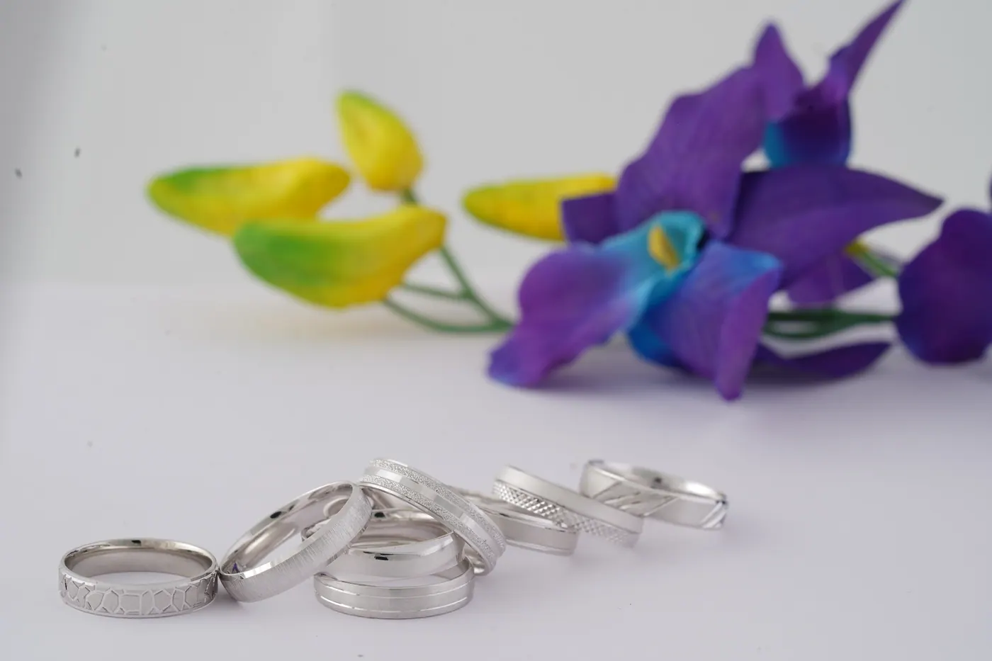 Pride N Perfect platinum couple set