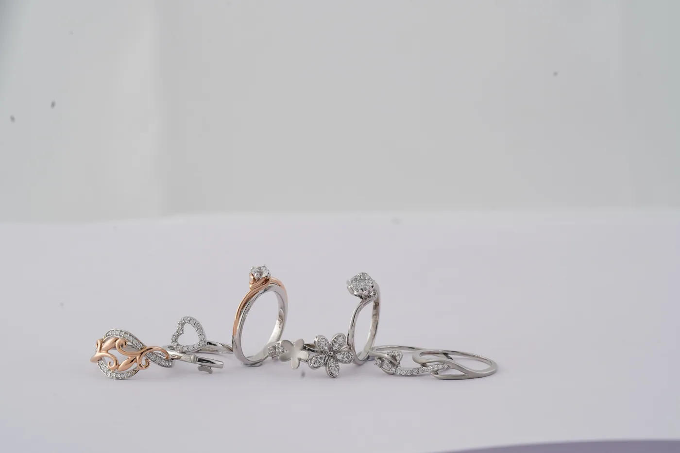 Platinum jewellery for couples