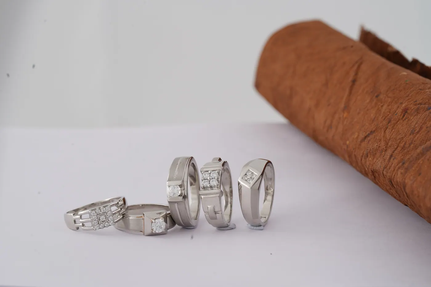 Pride N Perfect platinum couple set