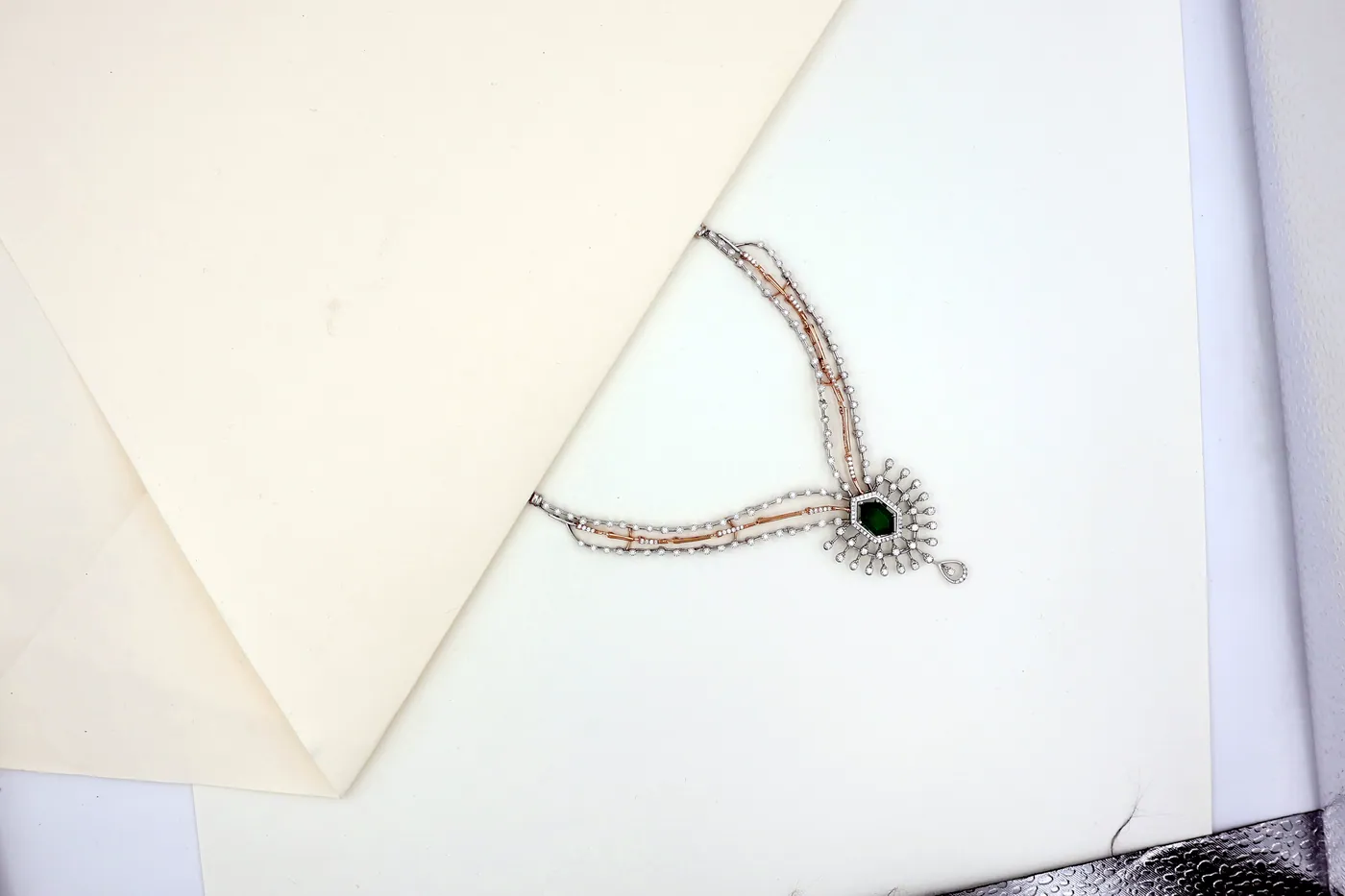 Platinum jewellery, studio