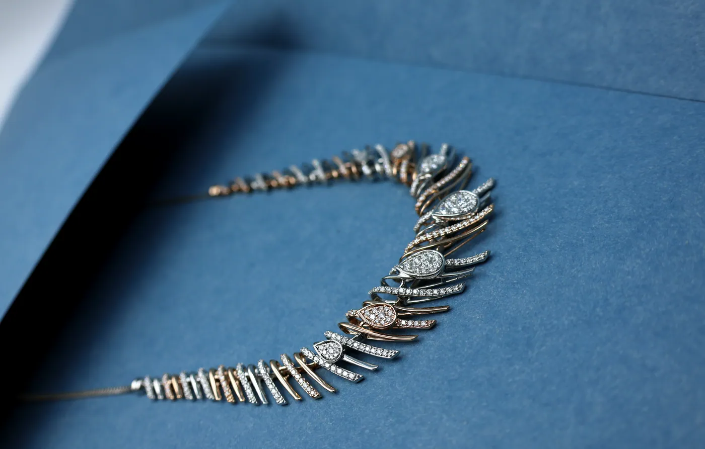 Platinum jewellery, studio