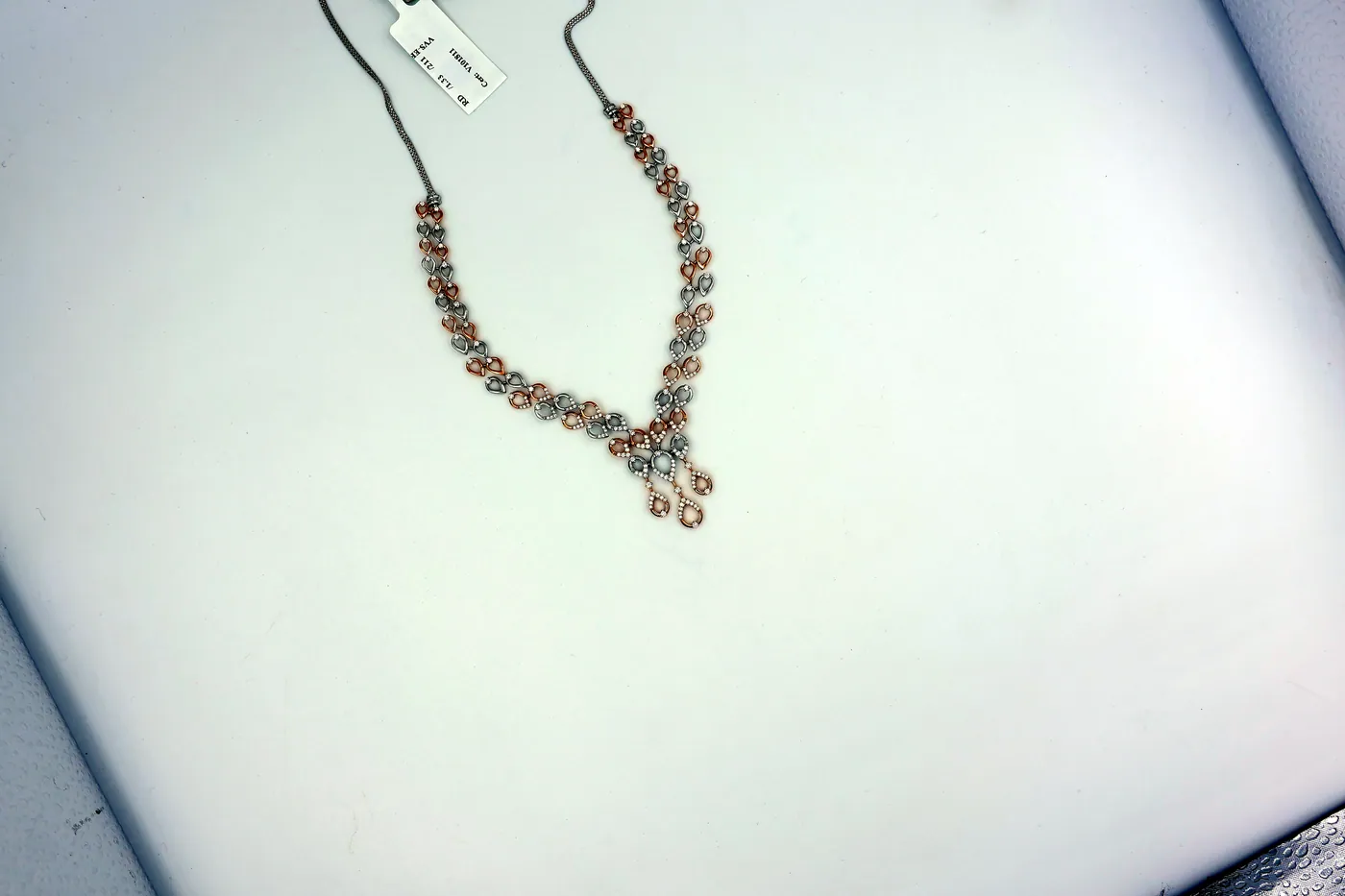 Platinum jewellery, studio