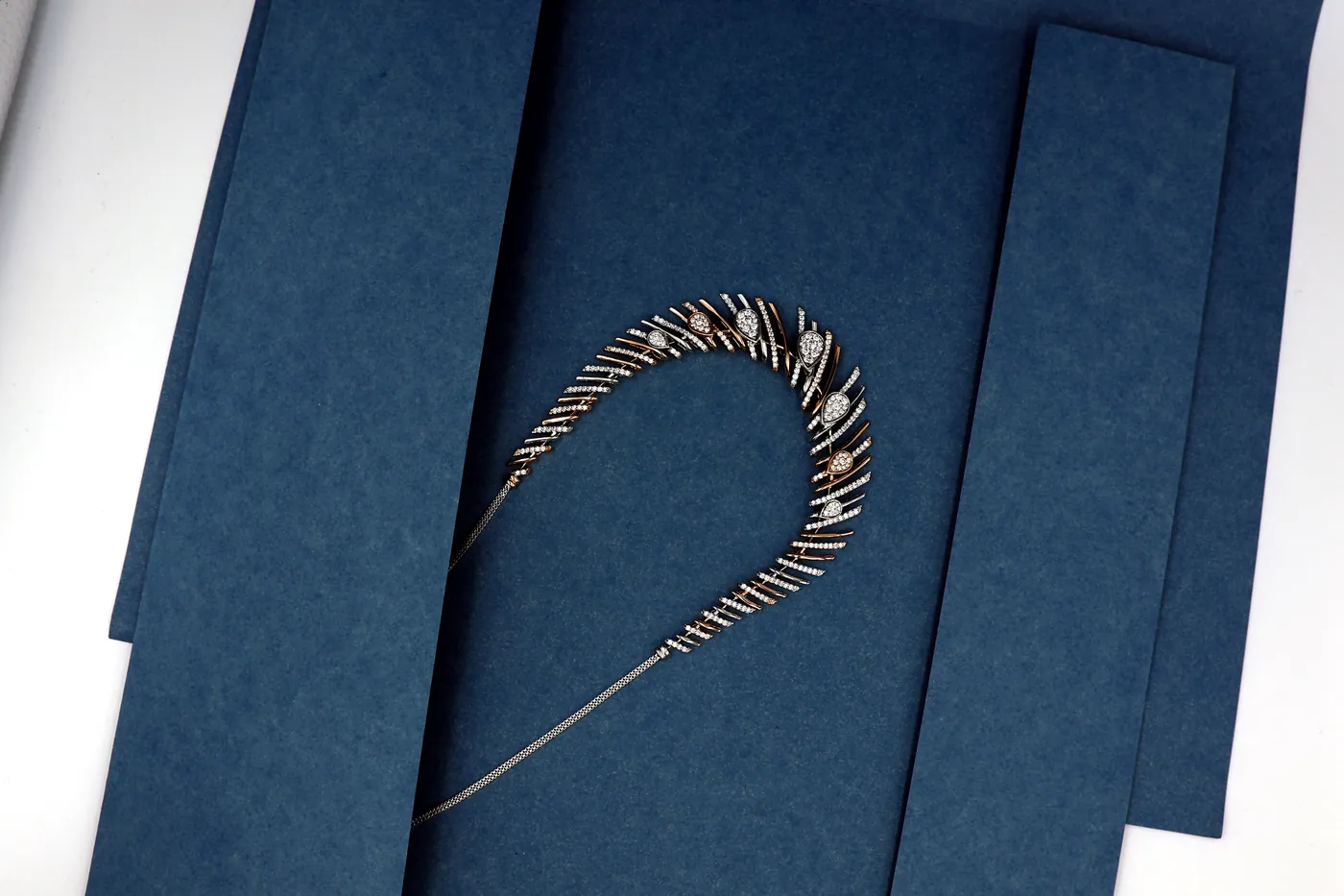 Platinum jewellery, studio