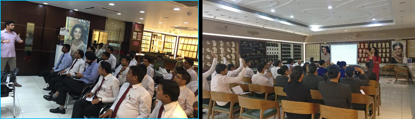 Sales staff training